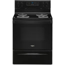  Whirlpool 30-inch Freestanding Electric Range with Keep Warm Setting YWFC150M0JB IMAGE 1