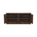  Coaster Furniture Brockway 110315 4-door Dining Sideboard Buffet Cabinet - Antique Java IMAGE 1