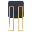  Coaster Furniture Cisco 192493 Velvet Upholstered Dining Side Chair - Gold IMAGE 6