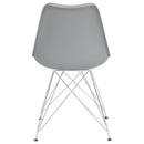  Coaster Furniture Juniper 110262 Polypropylene Dining Side Chair - Grey IMAGE 6