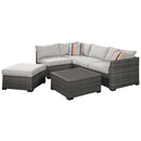  Signature Design by Ashley Cherry Point P301-070 Loveseat Sectional/Ottoman/Table Set IMAGE 2