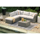  Signature Design by Ashley Cherry Point P301-070 Loveseat Sectional/Ottoman/Table Set IMAGE 8