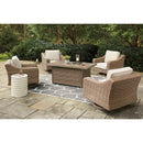  Signature Design by Ashley Beachcroft P791-773 Rectangular Fire Pit Table IMAGE 12