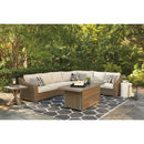  Signature Design by Ashley Beachcroft P791-773 Rectangular Fire Pit Table IMAGE 17