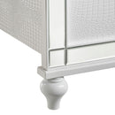  New Classic Furniture Valentino BA9698W Queen Upholstered Bed - White IMAGE 5