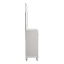  New Classic Furniture Valentino BA9698W Lighted Mirror - White IMAGE 5