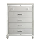 New Classic Furniture Valentino BA9698W Chest - White IMAGE 1