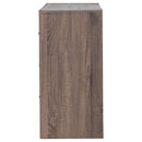  Coaster Furniture Brantford 207043 6-Drawer Dresser - Barrel Oak IMAGE 4