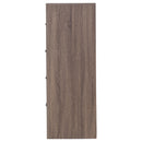  Coaster Furniture Brantford 207045 4-Drawer Bedroom Chest - Barrel Oak IMAGE 4