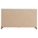  Coaster Furniture Brantford 207053 6-Drawer Dresser - Coastal White IMAGE 6