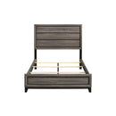  Coaster Furniture Watson 212421F Wood Full Panel Bed - Grey Oak IMAGE 4