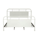  Liberty Furniture Industries Inc. Vintage 179-BR15HFR-AW King Metal Bed - Antique White IMAGE 1