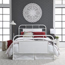  Liberty Furniture Industries Inc. Vintage 179-BR15HFR-AW King Metal Bed - Antique White IMAGE 8