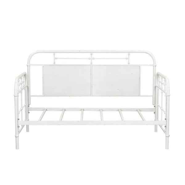  Liberty Furniture Industries Inc. Vintage Series 179-Day Twin Metal Daybed - Antique White IMAGE 1