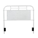  Liberty Furniture Industries Inc. Vintage 179-BR17H-AW Full Metal Headboard - Antique White IMAGE 1