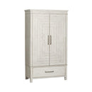  Liberty Furniture Industries Inc. Modern Farmhouse 406W-BR-ARM Armoire - White IMAGE 2
