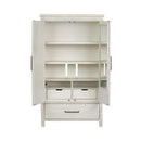  Liberty Furniture Industries Inc. Modern Farmhouse 406W-BR-ARM Armoire - White IMAGE 3