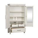  Liberty Furniture Industries Inc. Modern Farmhouse 406W-BR-ARM Armoire - White IMAGE 4