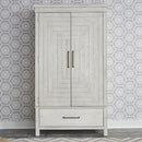  Liberty Furniture Industries Inc. Modern Farmhouse 406W-BR-ARM Armoire - White IMAGE 7