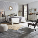  Liberty Furniture Industries Inc. Modern Farmhouse 406W-BR-DM Dresser & Mirror - White IMAGE 10