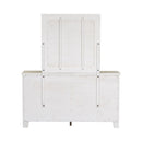  Liberty Furniture Industries Inc. Modern Farmhouse 406W-BR-DM Dresser & Mirror - White IMAGE 5