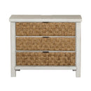  Liberty Furniture Industries Inc. Modern Farmhouse 3-Drawer Nightstand 406W-BR62 IMAGE 1