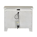  Liberty Furniture Industries Inc. Modern Farmhouse 3-Drawer Nightstand 406W-BR62 IMAGE 4