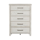  Liberty Furniture Industries Inc. Modern Farmhouse 406W-BR41 Chest - White IMAGE 1