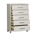  Liberty Furniture Industries Inc. Modern Farmhouse 406W-BR41 Chest - White IMAGE 3