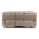  New Classic Furniture Roswell Reclining Fabric and Leather Look Sofa U4227-30-PTR IMAGE 5
