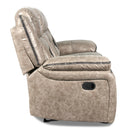  New Classic Furniture Roswell Reclining Fabric and Leather Look Sofa U4227-30-PTR IMAGE 7