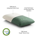  Malouf Zoned Dough™ + CBD Oil Pillow (King) IMAGE 6