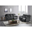  New Classic Furniture Tango U396-25P1-SHW Power Console Loveseat with Speaker - Shadow IMAGE 10