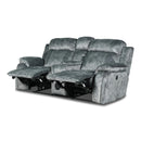  New Classic Furniture Tango U396-25P1-SHW Power Console Loveseat with Speaker - Shadow IMAGE 3