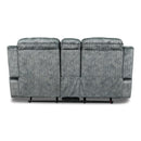  New Classic Furniture Tango U396-25P1-SHW Power Console Loveseat with Speaker - Shadow IMAGE 5