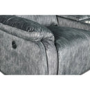  New Classic Furniture Tango U396-25P1-SHW Power Console Loveseat with Speaker - Shadow IMAGE 7