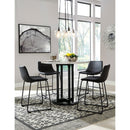  Signature Design by Ashley Centiar D372-23 Round Dining Room Counter Table IMAGE 5