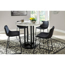  Signature Design by Ashley Centiar D372-23 Round Dining Room Counter Table IMAGE 6