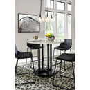  Signature Design by Ashley Centiar D372-23 Round Dining Room Counter Table IMAGE 7