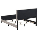  Coaster Furniture Fairfield 305952KE Upholstered Eastern King Panel Bed - Beige IMAGE 3
