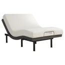  Coaster Furniture Clara 350131TL Twin Extra Long Adjustable Bed Base - Grey and Black IMAGE 11
