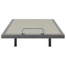  Coaster Furniture Negan 350132KE Eastern King Adjustable Bed Base - Grey and Black IMAGE 3