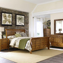  Liberty Furniture Industries Inc. Grandpa's Cabin 175-BR-KCS California King Sleigh Bed IMAGE 5