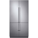  Dacor 42-inch, 23.5 cu.ft. Built-in French 4-Door Refrigerator with 3DLighting™ DRF425300AP/DA IMAGE 1