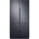  Dacor 42-inch, 23.5 cu.ft. Built-in French 4-Door Refrigerator with 3DLighting™ DRF425300AP/DA IMAGE 2