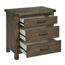  New Classic Furniture Galleon 3-Drawer Nightstand B1111-040 IMAGE 3
