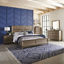  Liberty Furniture Industries Inc. Ridgecrest 384-BR California King Panel Bed IMAGE 7