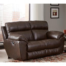  Catnapper Costa 64072 Power Reclining Loveseat - Chocolate IMAGE 1