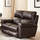  Catnapper Torretta 64572 Power Lay Flat Reclining Loveseat - Chocolate IMAGE 1