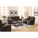  Catnapper Torretta 64572 Power Lay Flat Reclining Loveseat - Chocolate IMAGE 4